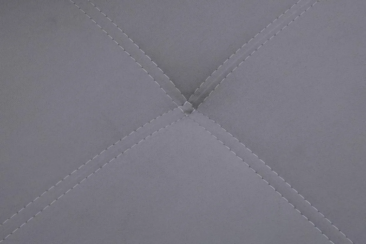 Sofa rozkładana szaro-różowa LETTO prawa