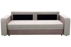 Sofa rozkładana taupe NESSI
