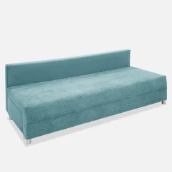 Sofa rozkładana turkusowa FIORE