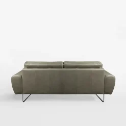 Sofa skórzana 3 osobowa SPRING szara