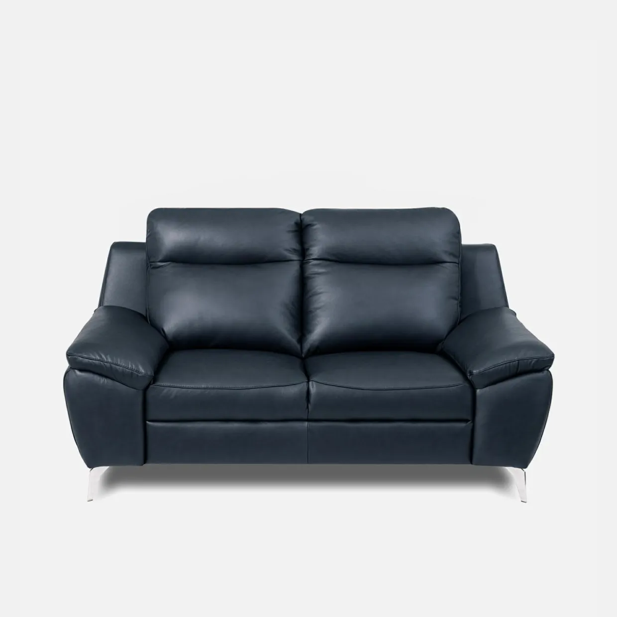 Sofa skórzana niebieska PERLE