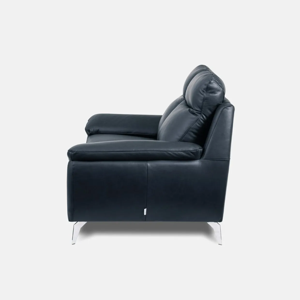 Sofa skórzana niebieska PERLE