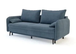 Sofa szara VAMOS nóżki czarne