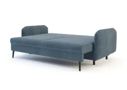Sofa szara VAMOS nóżki czarne