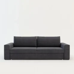 Sofa szara z kieszenią LOLLY