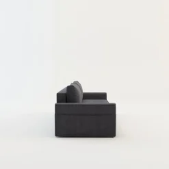 Sofa szara z kieszenią LOLLY