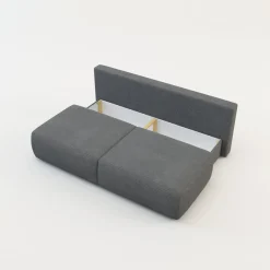 Sofa sztruksowa ciemnoszara SUN