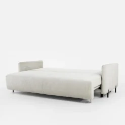 Sofa sztruksowa jasnobeżowa SORRENTO NEW