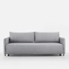 Sofa sztruksowa jasnoszara SORRENTO NEW
