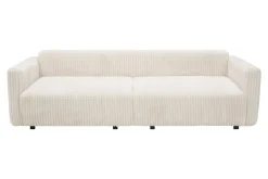 Sofa sztruksowa kremowa ESPANIA