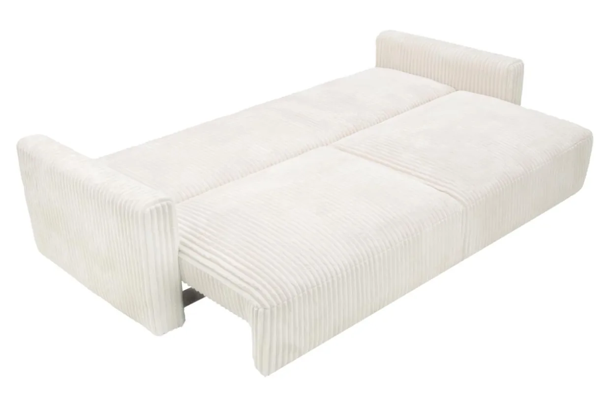 Sofa sztruksowa kremowa ESPANIA