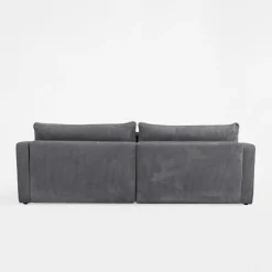Sofa sztruksowa rozkładana podwójnie EVORA