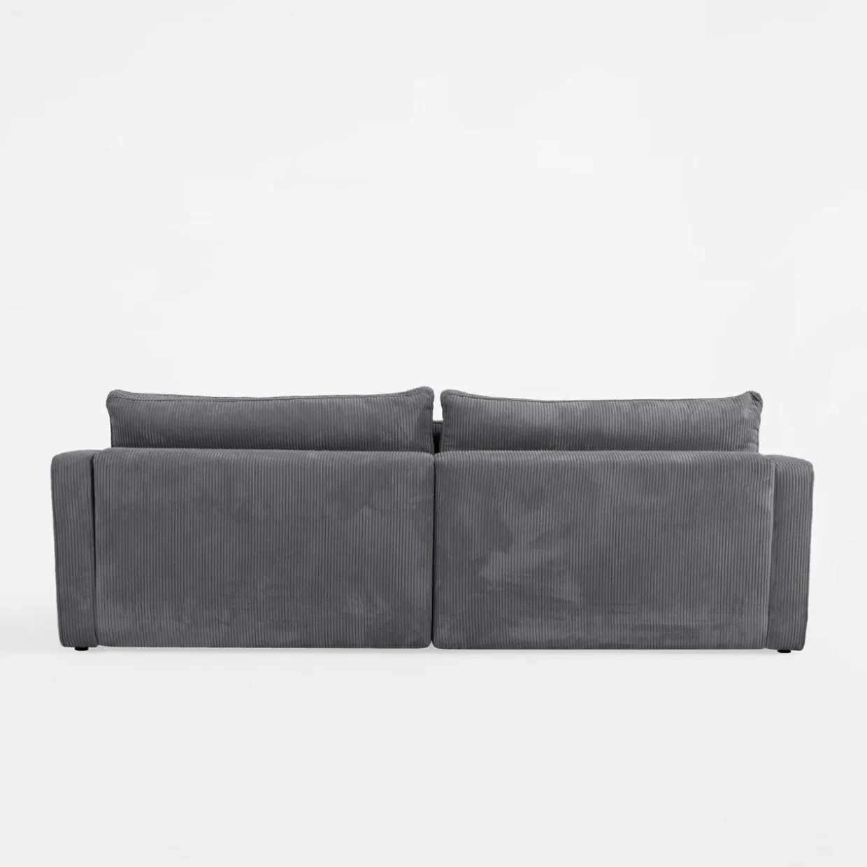Sofa sztruksowa rozkładana podwójnie EVORA