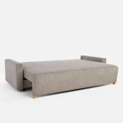 Sofa sztruksowa szara DIEGO