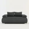 Sofa sztruksowa szara LIVSI