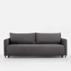 Sofa sztruksowa szara SORRENTO NEW