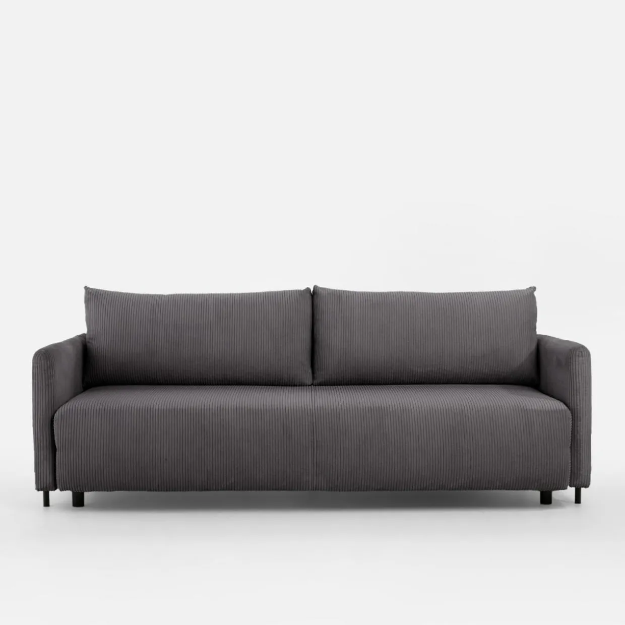 Sofa sztruksowa szara SORRENTO NEW