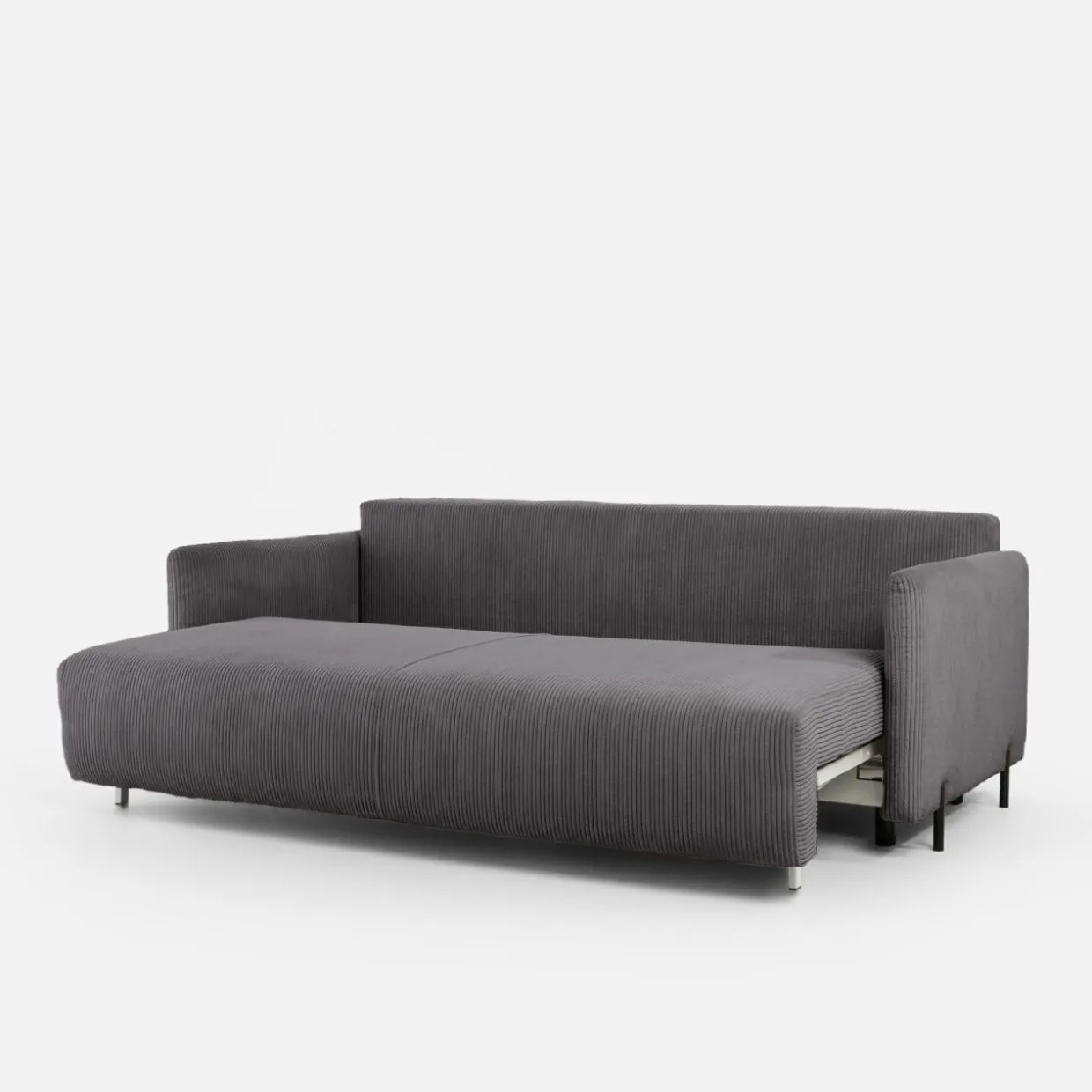 Sofa sztruksowa szara SORRENTO NEW