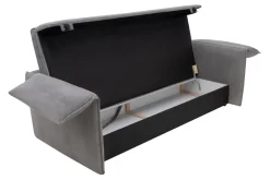 Sofa sztruksowa szara SUNNY