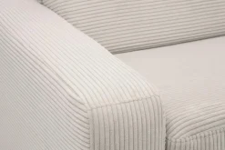 Sofa sztruksowa z materacem OMBRE