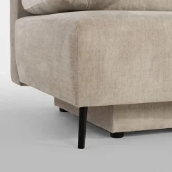 Sofa trzyosobowa beżowa DARWIN