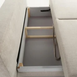 Sofa trzyosobowa beżowa DARWIN