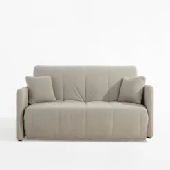 Sofa trzyosobowa szara BRIG