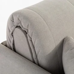 Sofa trzyosobowa szara BRIG