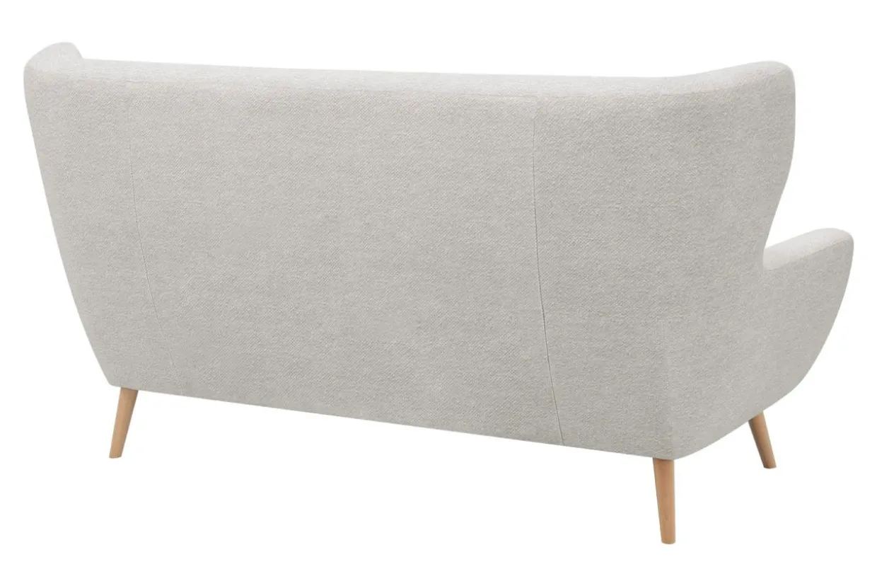 Sofa uszak boucle kremowa MOREN