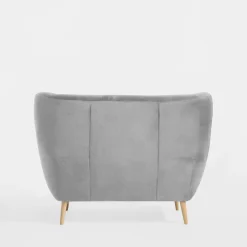 Sofa uszak 2-osobowa jasnoszara KELSO