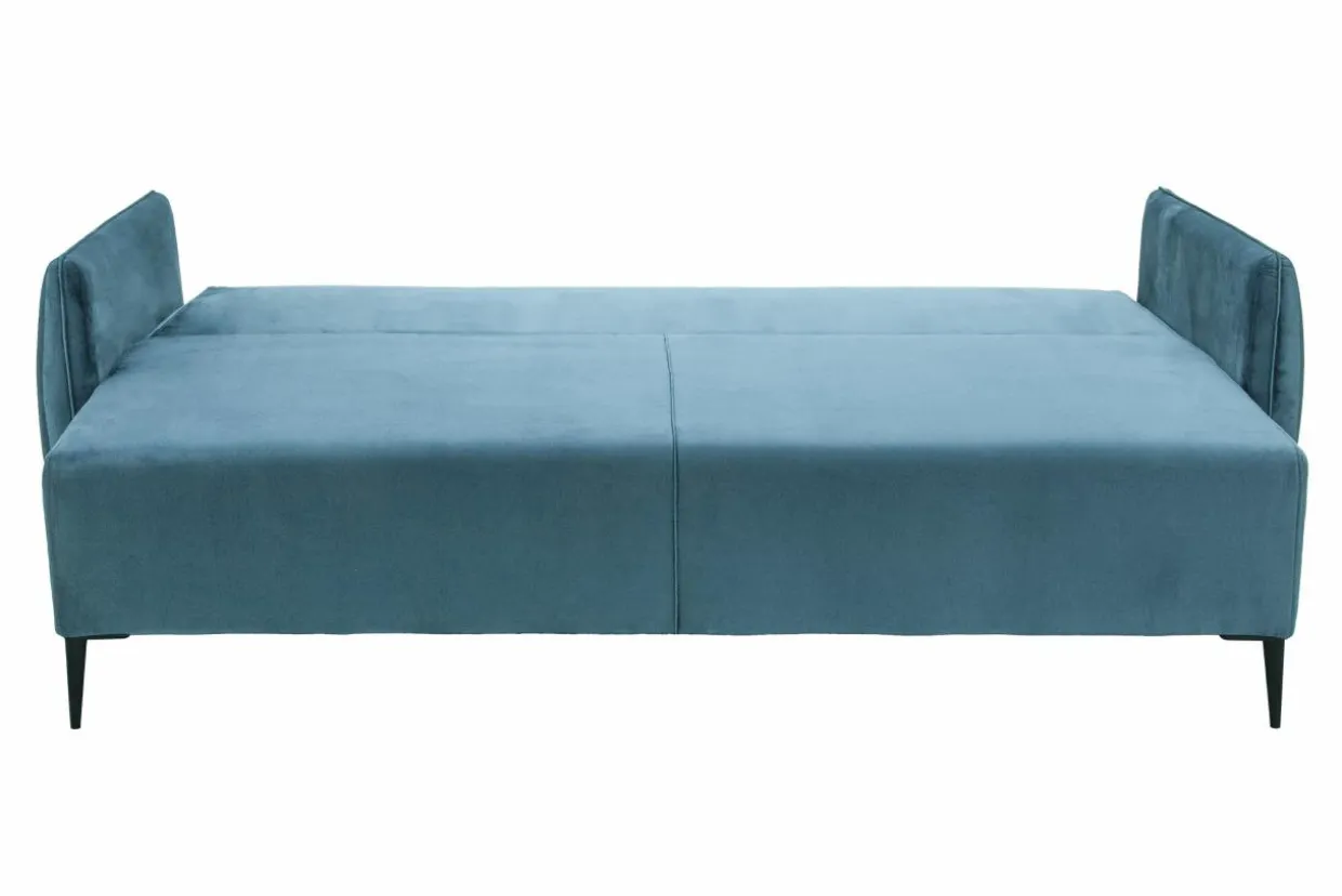 Sofa welurowa jasnoniebieska KIOTO