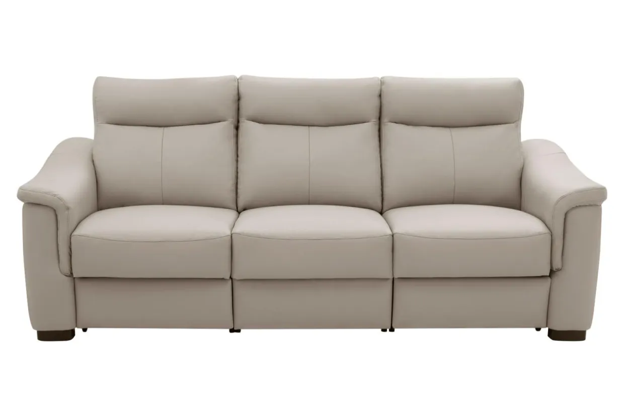 Sofa z funkcją relaks beżowa BARCELONA