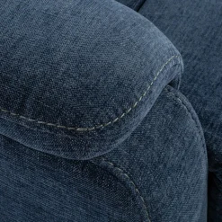 Sofa z funkcją relaks niebieska ZATRI