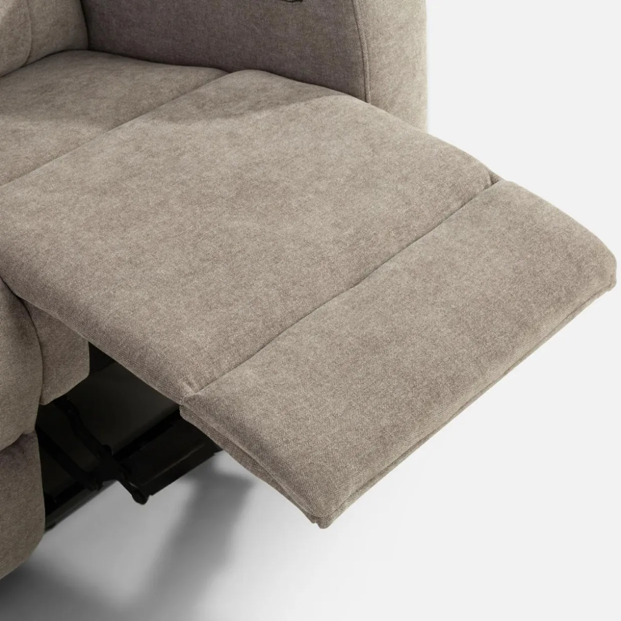 Sofa z funkcją relaksu beżowa ZAVIT