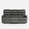 Sofa z funkcją relaksu 3-osobowa GANIBIO