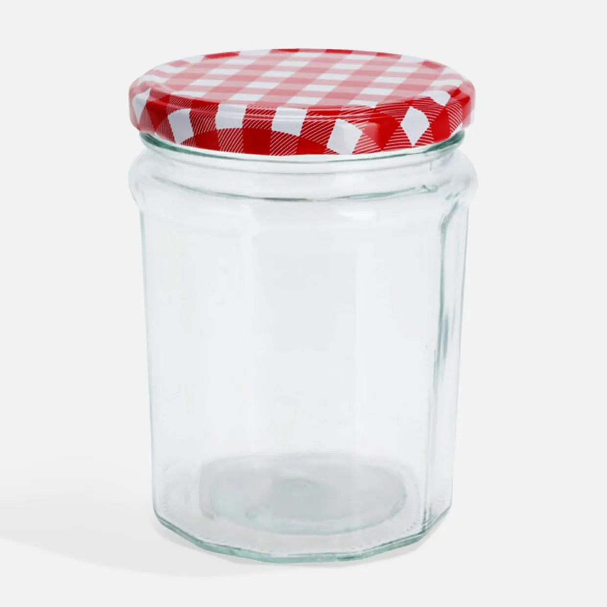 Słoik szklany z metalową pokrywką 450 ml