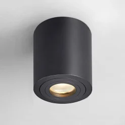Spot natynkowy IP44 czarny RONDIP SL