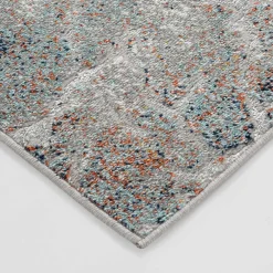 Srebrny dywan retro ADALYA, 120x170 CM