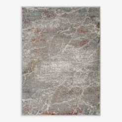 Srebrny dywan retro ADALYA, 160x230 cm