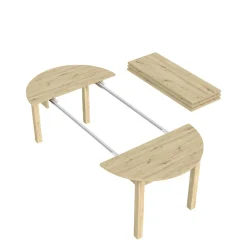 Stół artisan AVIEN 105-225 cm