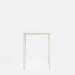 Stół biały metalowy HAPPIANO 60 cm