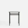 Stół czarny metalowy HAPPIANO 60 cm
