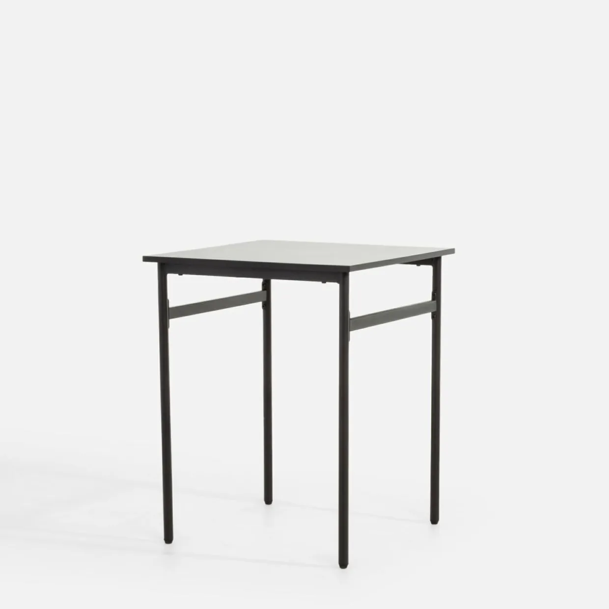 Stół czarny metalowy HAPPIANO 60 cm