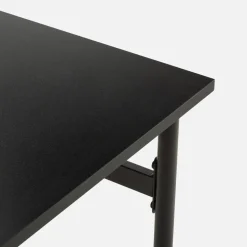 Stół czarny metalowy HAPPIANO 60 cm