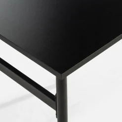 Stół czarny metalowy HAPPIANO 60 cm