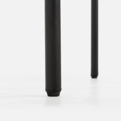 Stół czarny metalowy HAPPIANO 60 cm