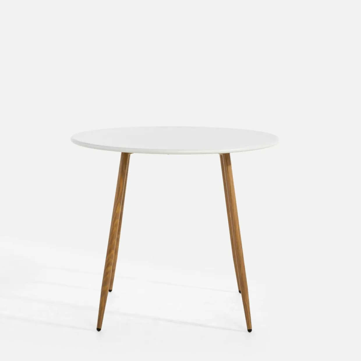 Stół ogrodowy biały LIXEL 90 cm