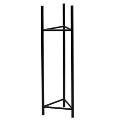 Stojak metalowy na donicę czarny SENS 75 cm