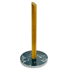 Stojak na ręcznik papierowy marmur czarny 34.4 cm
