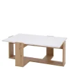 Stolik kawowy z białym blatem COFFEE TABLES